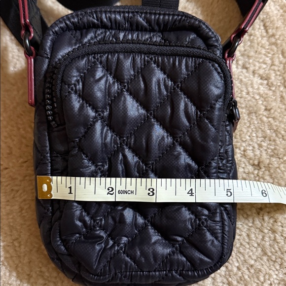 MZ Wallace Black Quilted Micro Metro Crossbody Bag - Picture 13 of 14